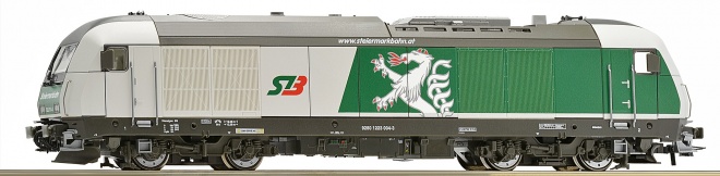 Diesel Locomotive Rh 2016 of STLB Digital with Sound<br /><a href='images/pictures/Roco/228607.jpg' target='_blank'>Full size image</a>